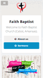 Mobile Screenshot of announcements.faithcabot.org